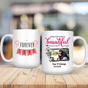 Hot Magic Mug with Forever Love Design A Personalized Gift Perfect for Couples