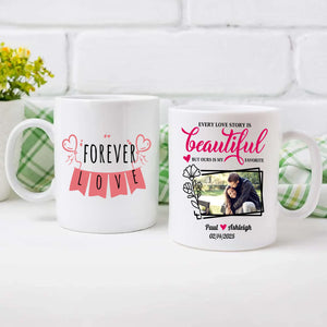 Hot Magic Mug with Forever Love Design A Personalized Gift Perfect for Couples