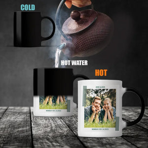 With All My Heart Custom Photo Mugs for Couples in Love A Perfect Personalized Gift