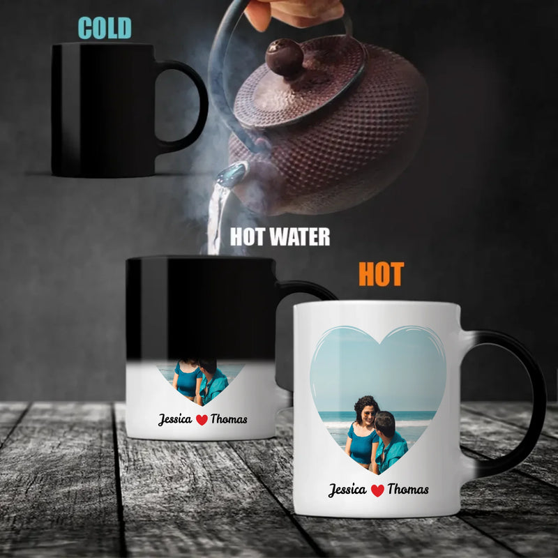 Romantic Color Changing Mug – A Magical Expression of Your Love - 89Prints