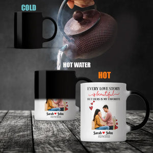 Photo Printed Couple Mug for Eternal Love – Cherish Your Unbreakable Bond - 89Prints