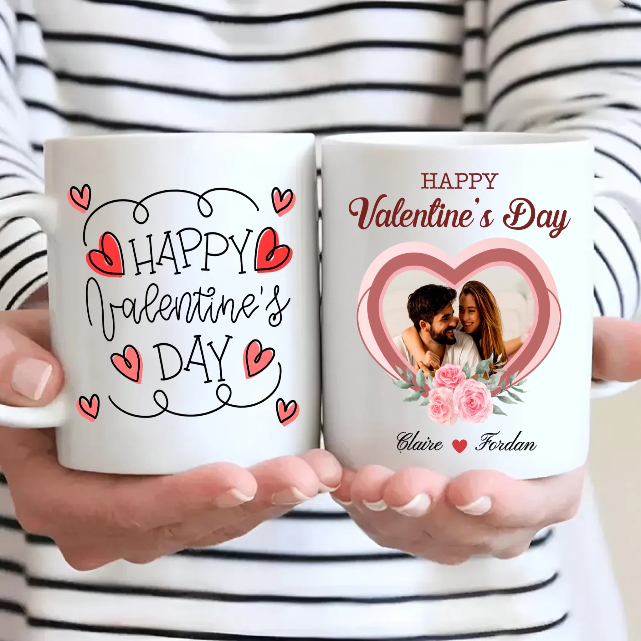 Valentines Day Custom Heat Activated Mug A Personalized Color Changing Gift for Loved Ones - 89Prints