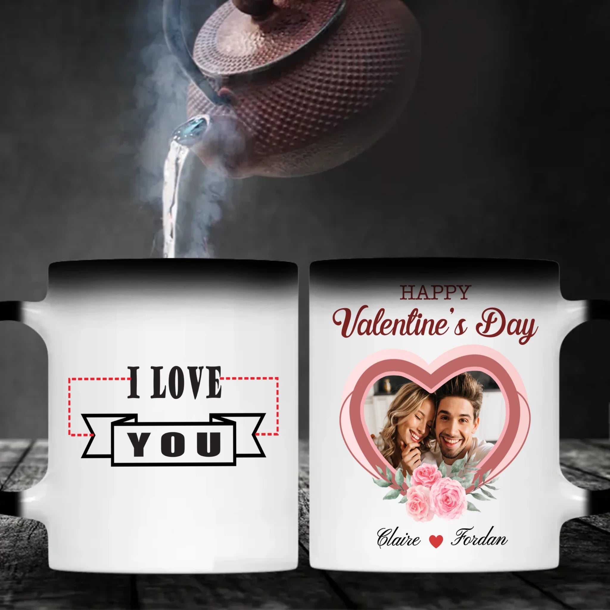 Magic Mug Couple – Personalized Mugs with Two Names for a Magical Gift - 89Prints