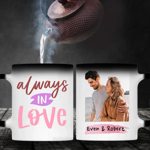Heat Reveal Couple Mugs – Personalized Mugs That Celebrate Your Sweet Love - 89Prints