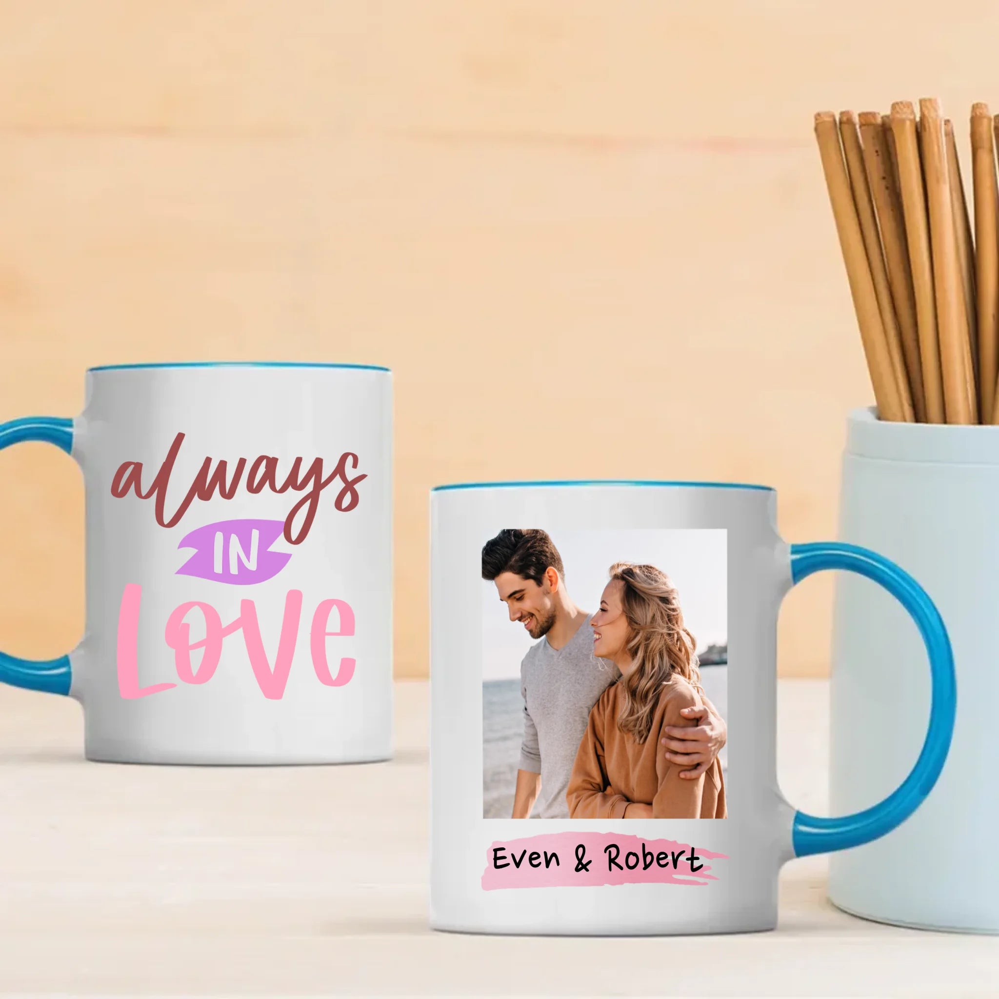 Heat Reveal Couple Mugs – Personalized Mugs That Celebrate Your Sweet Love - 89Prints