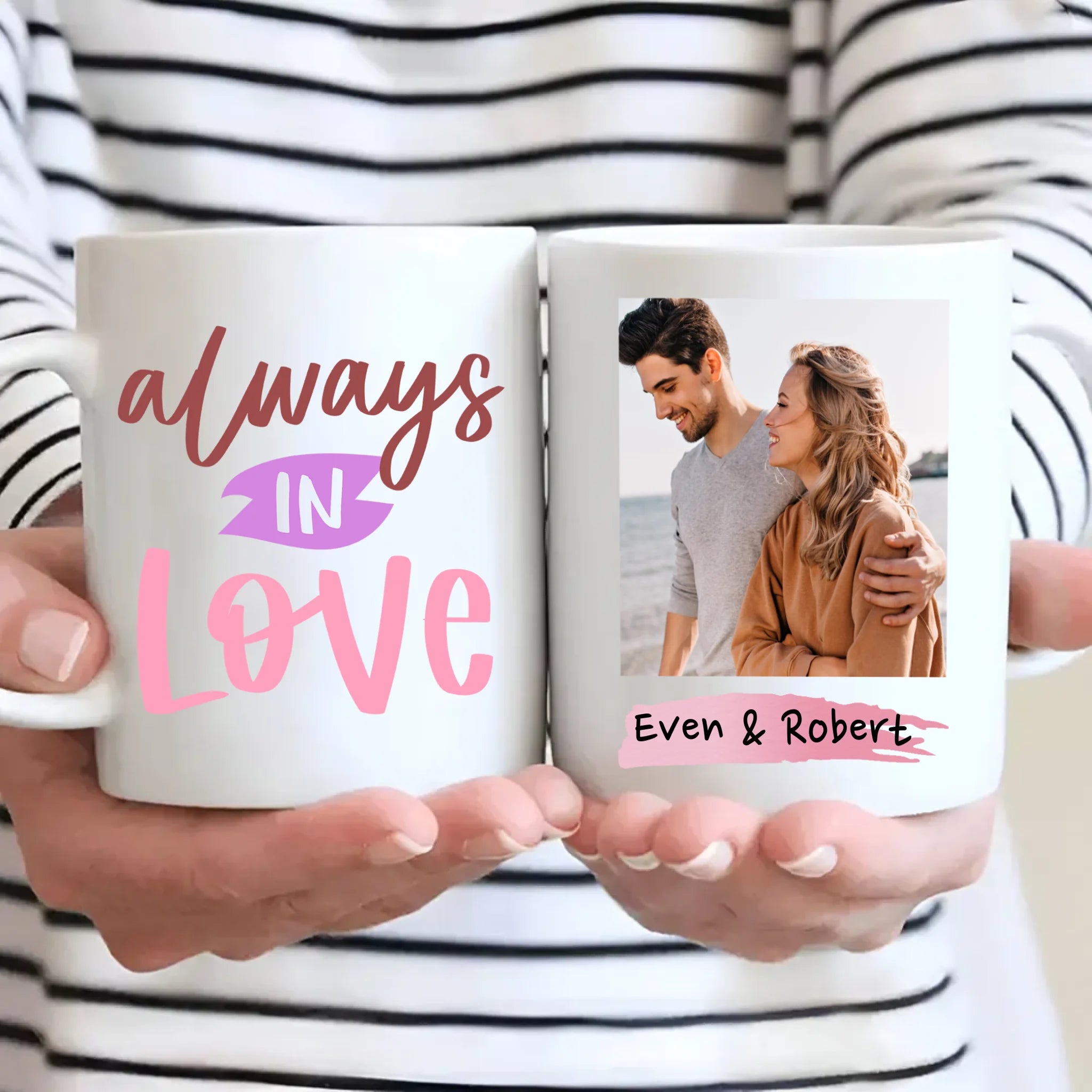 Heat Reveal Couple Mugs – Personalized Mugs That Celebrate Your Sweet Love - 89Prints