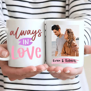 Heat Reveal Couple Mugs – Personalized Mugs That Celebrate Your Sweet Love - 89Prints