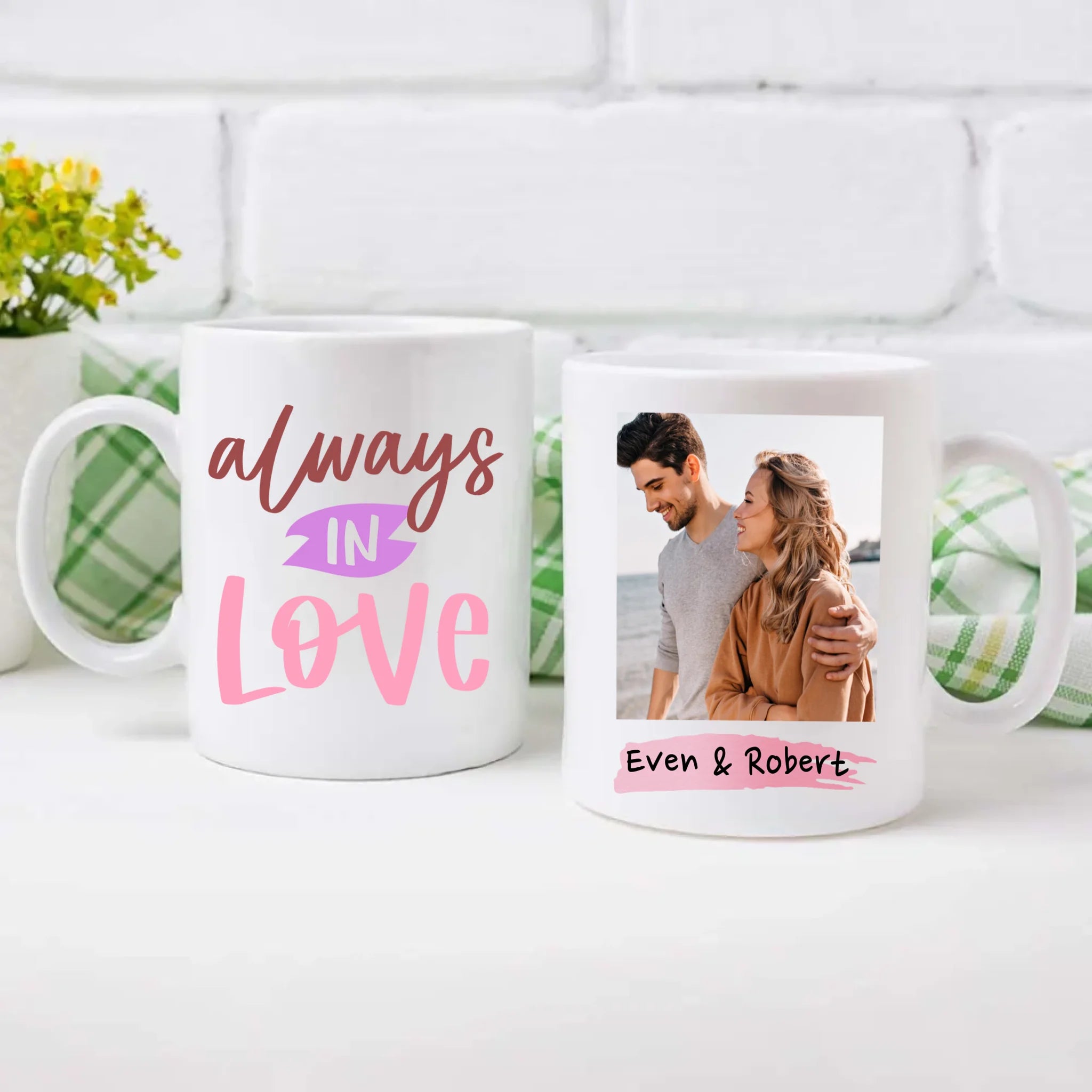Heat Reveal Couple Mugs – Personalized Mugs That Celebrate Your Sweet Love - 89Prints