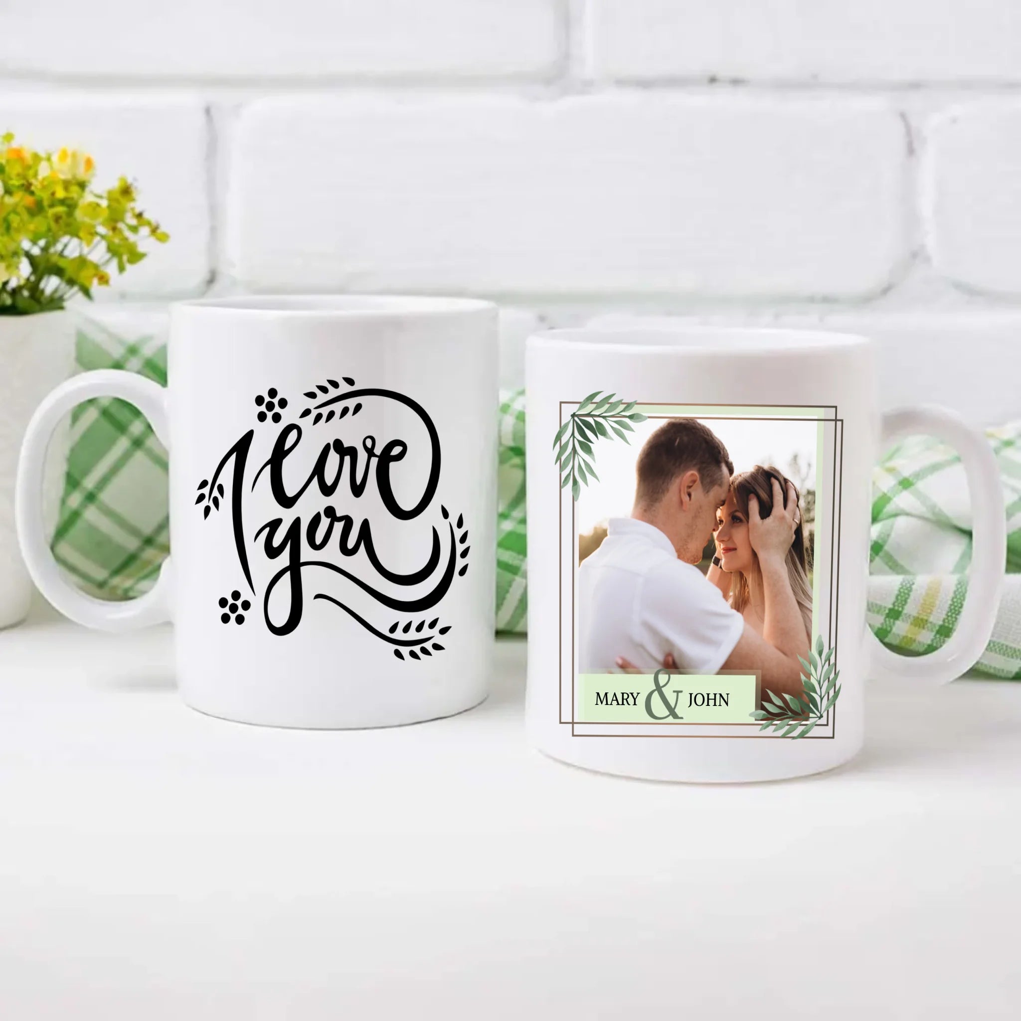 Personalized Love Quote Mugs with Photo – Custom Romantic Gifts - 89Prints