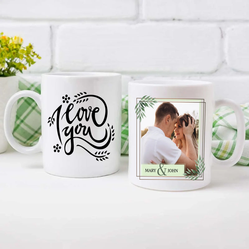 Personalized Love Quote Mugs with Photo – Custom Romantic Gifts - 89Prints