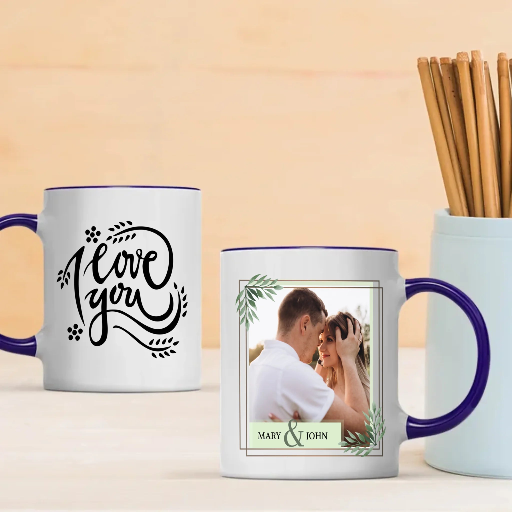 Personalized Love Quote Mugs with Photo – Custom Romantic Gifts - 89Prints