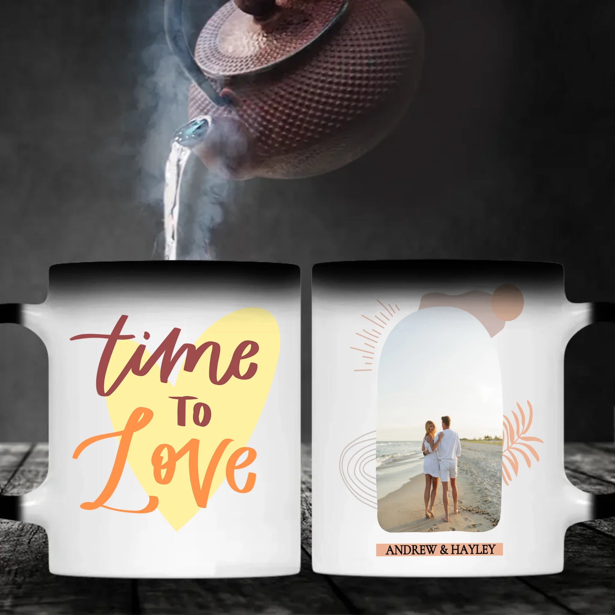 Heat-Activated Love Mug – Watch Your Love Reveal Itself with Every Sip - 89Prints