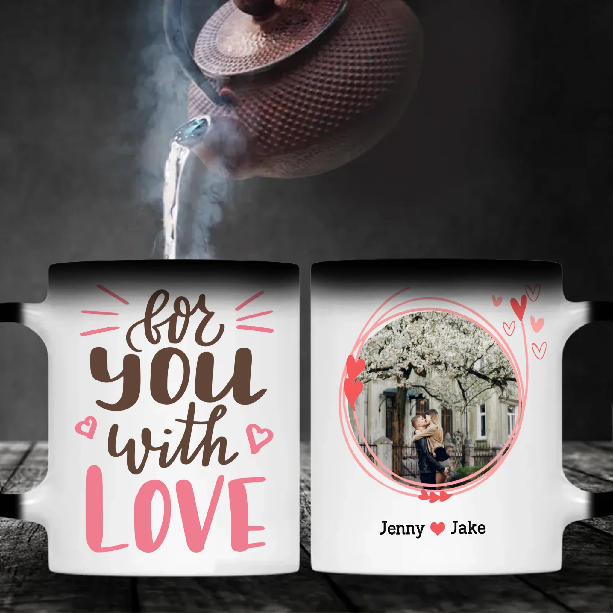 Custom Couple Name Mug – Where Two Names Tell One Love Story - 89Prints