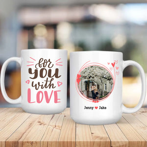 Custom Couple Name Mug – Where Two Names Tell One Love Story - 89Prints