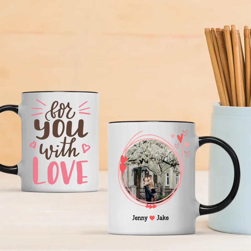 Custom Couple Name Mug – Where Two Names Tell One Love Story - 89Prints