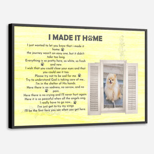 I Make It Home Custom Pet Poster A Thoughtful and Heartwarming Gift for Pet Lovers - 89Prints