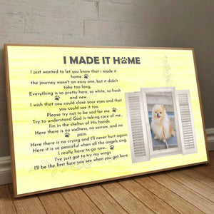 I Make It Home Custom Pet Poster A Thoughtful and Heartwarming Gift for Pet Lovers - 89Prints