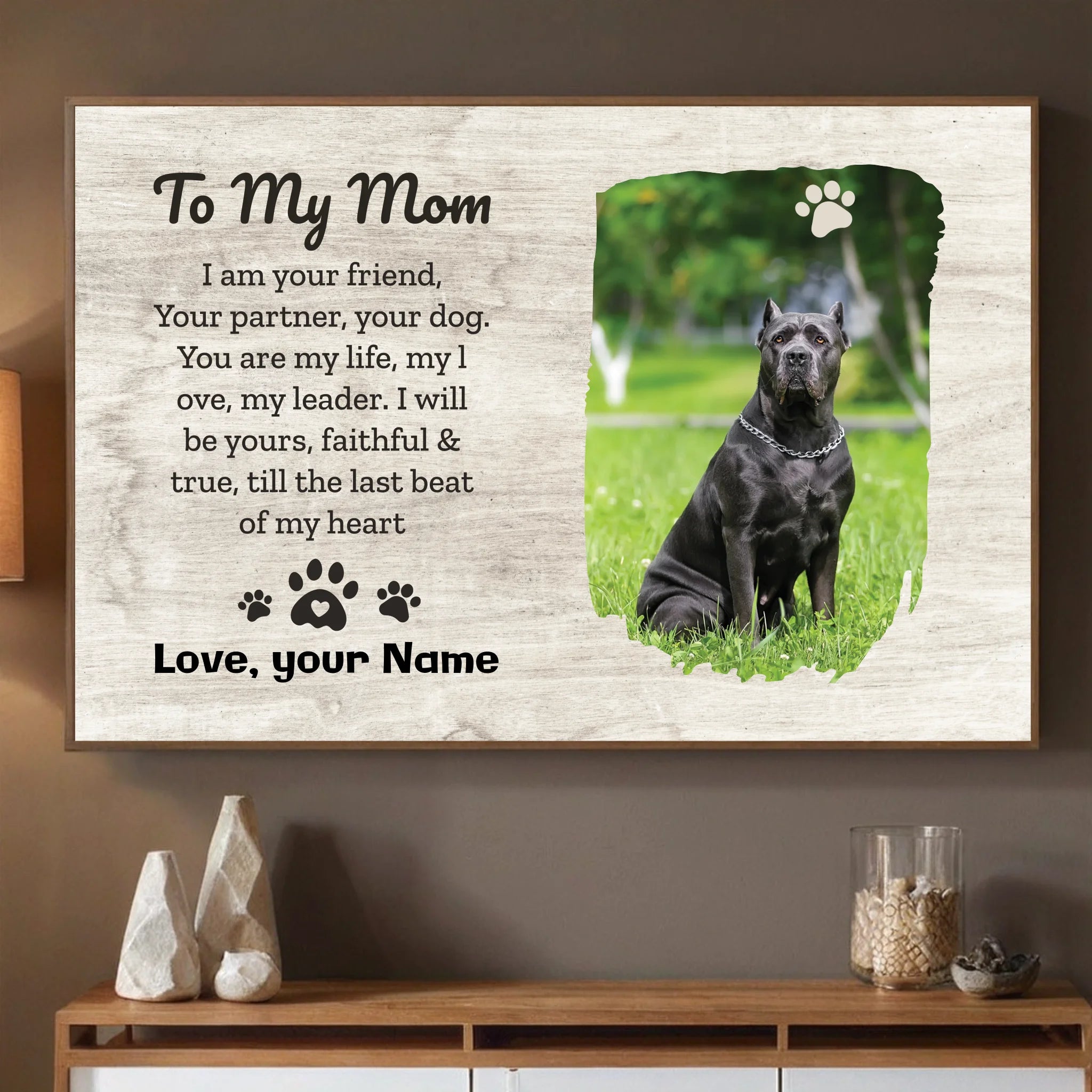 Faithful Dog Poster That Celebrates Unwavering Love  - 89Prints