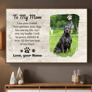 Faithful Dog Poster That Celebrates Unwavering Love  - 89Prints