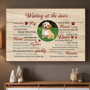 Create a Custom Dog Tribute Personalized Memorial Gift to Honor Your Loyal Pet - 89Prints