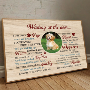 Create a Custom Dog Tribute Personalized Memorial Gift to Honor Your Loyal Pet - 89Prints