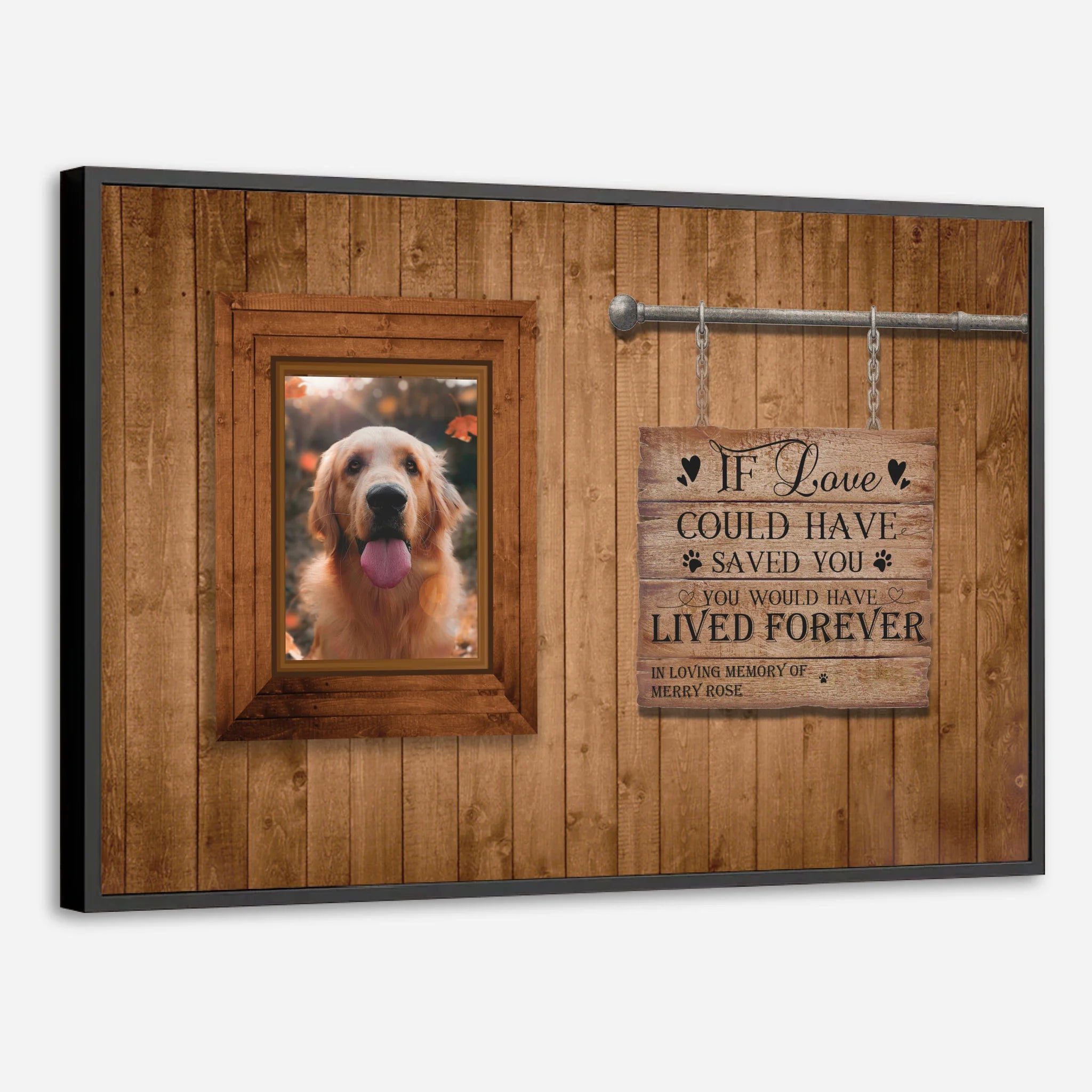 89Prints-Personalized Pet Memorial Poster – 