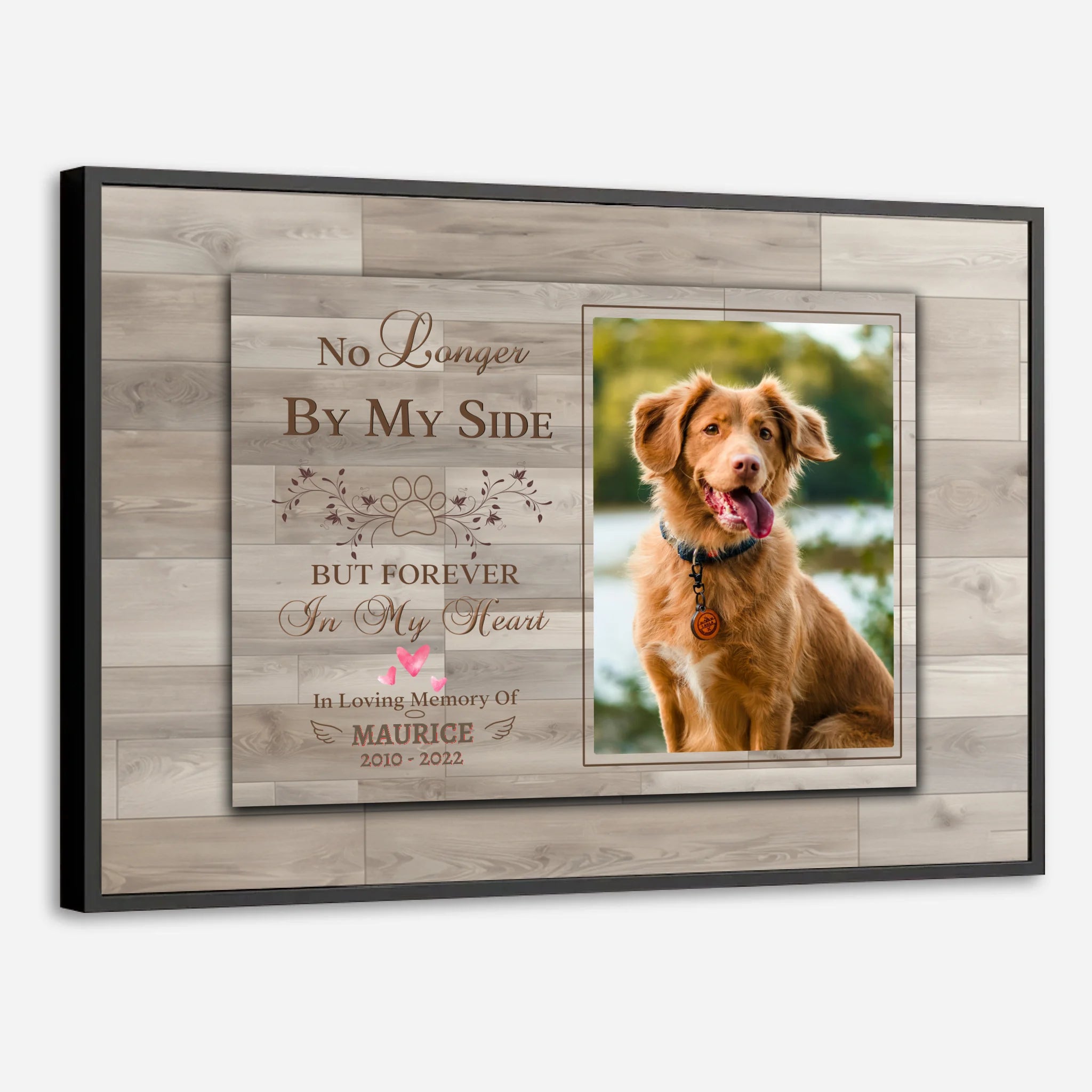 Custom Poster – Forever in My Heart with Photos & Names - 89Prints
