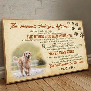 89Prints-Custom Pet Mother’s Day Poster – A Personalized Poem with Your Pet’s Name and Photo