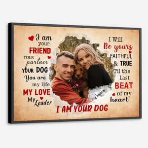 89Prints-Customizable Dog Poster – A Tribute to the Unbreakable Bond You Share