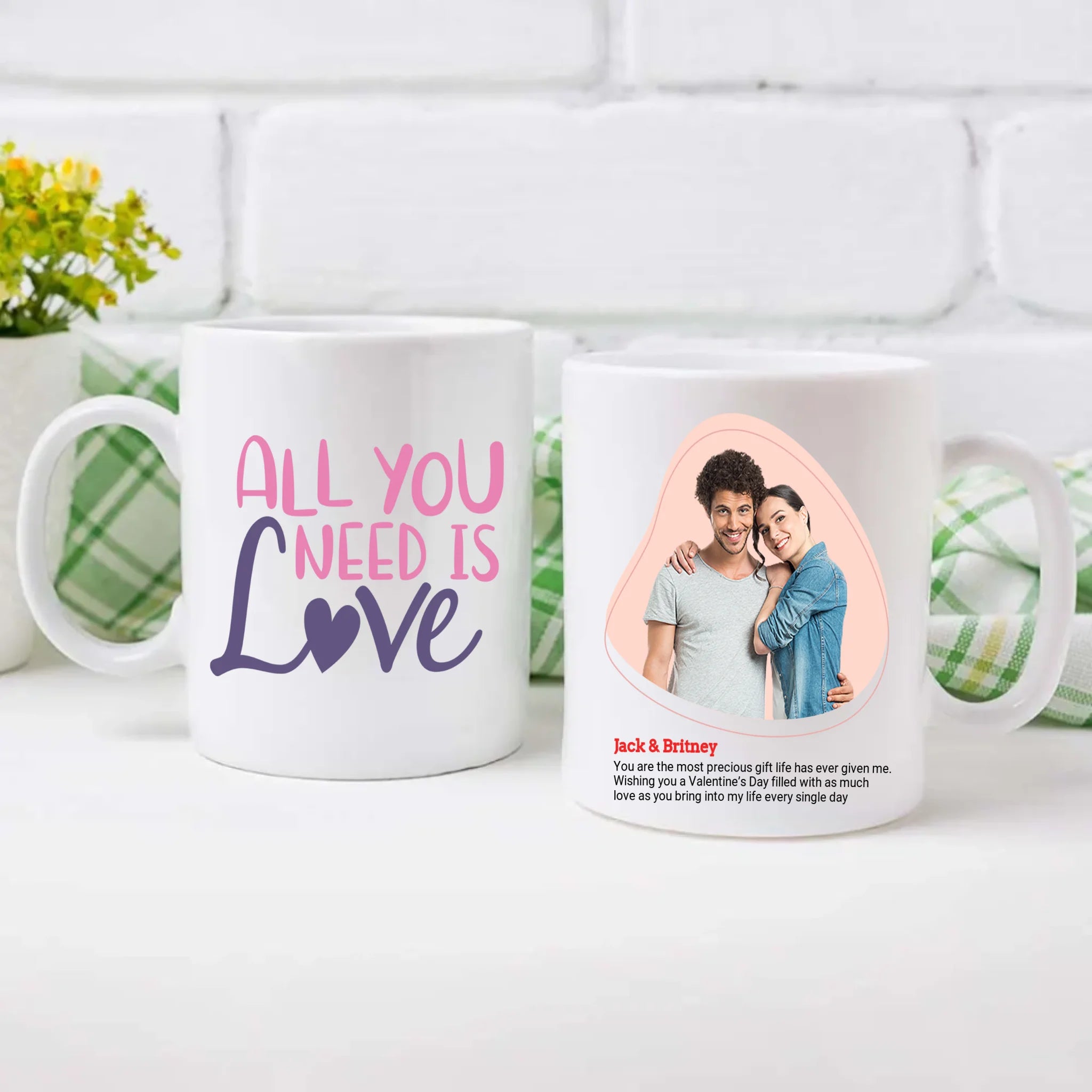 Love Quote Mugs Custom Romantic Coffee Mugs for Couples from 89Prints