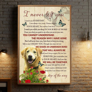 Always With You – Custom Pet Memorial Poster A Heartfelt Tribute to Your Beloved Pet from 89Prints