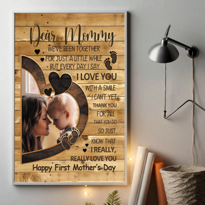 Personalized Poster for Mom – Add Your Special Moments with Custom Design - 89Prints