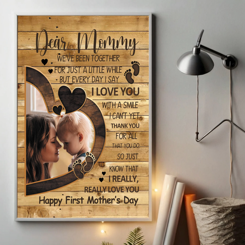 Personalized Poster for Mom – Add Your Special Moments with Custom Design - 89Prints
