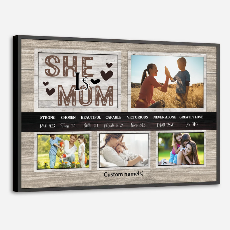 Heartfelt Mother’s Day Gift – Personalized Family Poster to Celebrate Love - 89Prints
