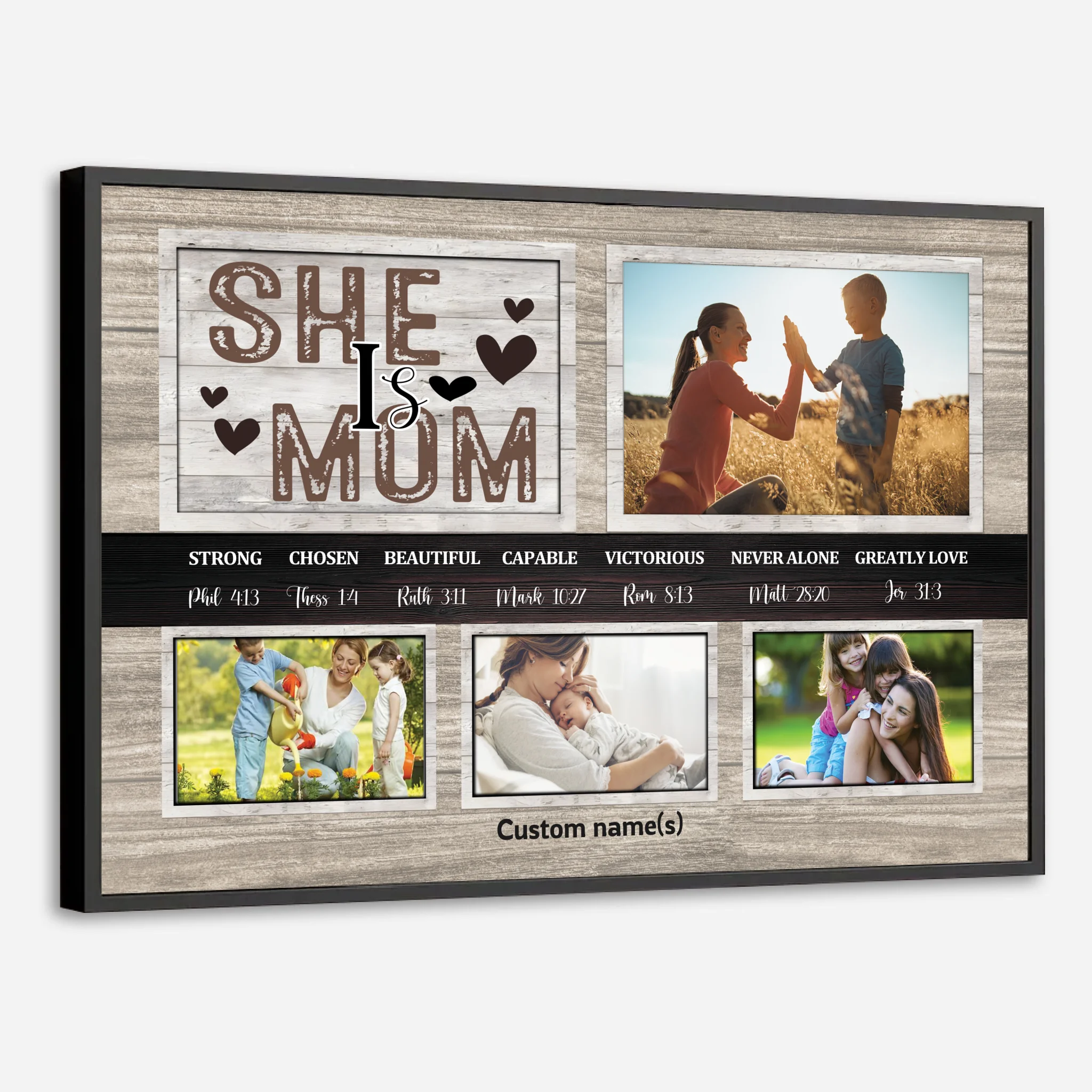 Heartfelt Mother’s Day Gift – Personalized Family Poster to Celebrate Love - 89Prints