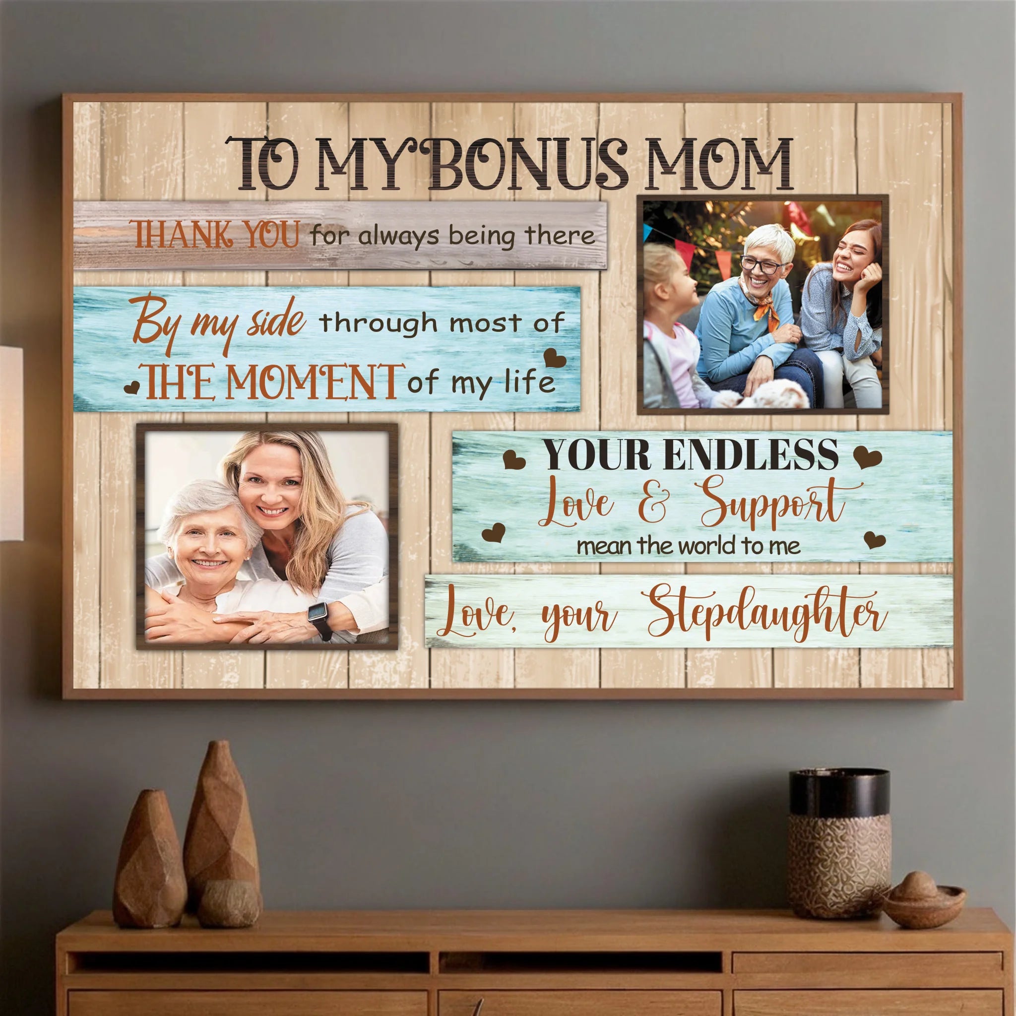 Sending Big Love to Mom – Personalized Poster Prints - 89Prints