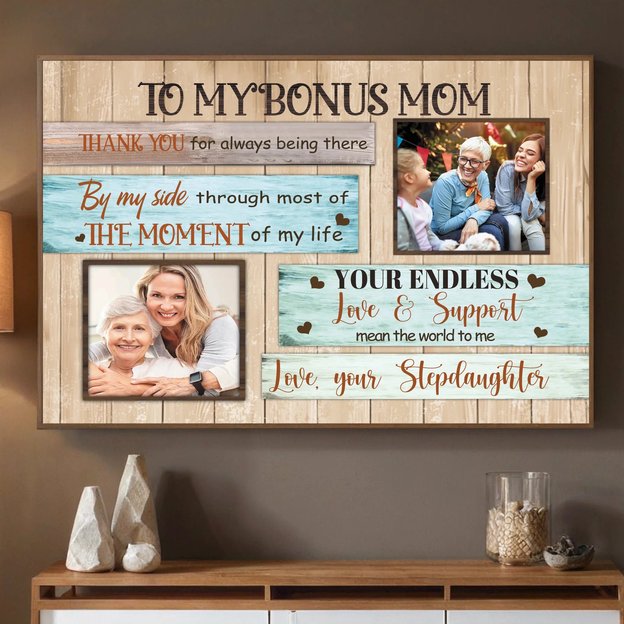 Sending Big Love to Mom – Personalized Poster Prints - 89Prints
