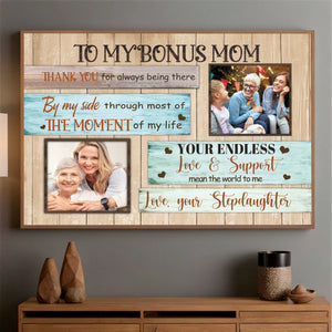Sending Big Love to Mom – Personalized Poster Prints - 89Prints