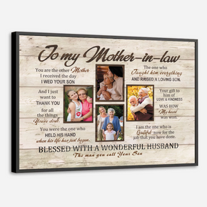 A Timeless Treasure – Personalized Poster of Your Family and Mom - 89Prints