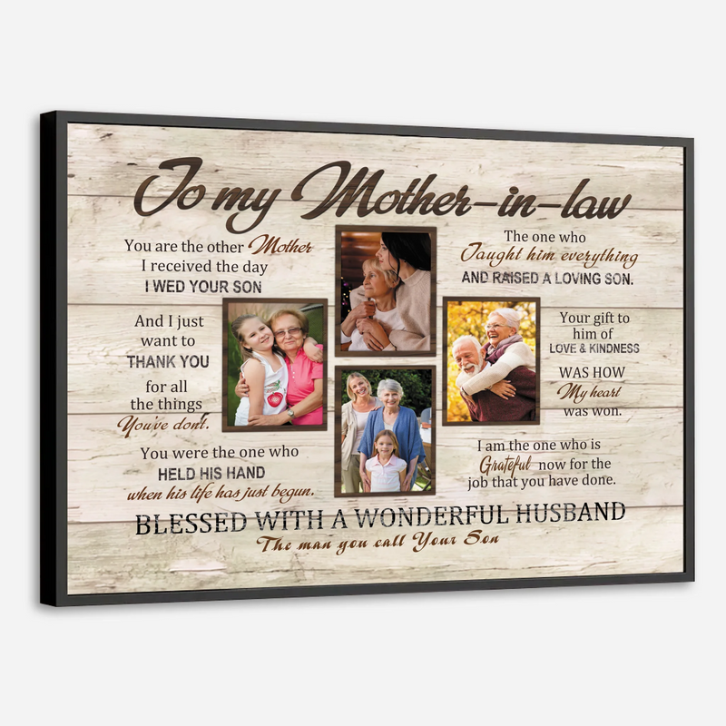 A Timeless Treasure – Personalized Poster of Your Family and Mom - 89Prints