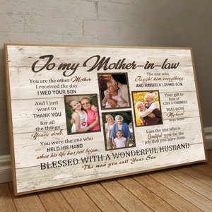 A Timeless Treasure – Personalized Poster of Your Family and Mom - 89Prints