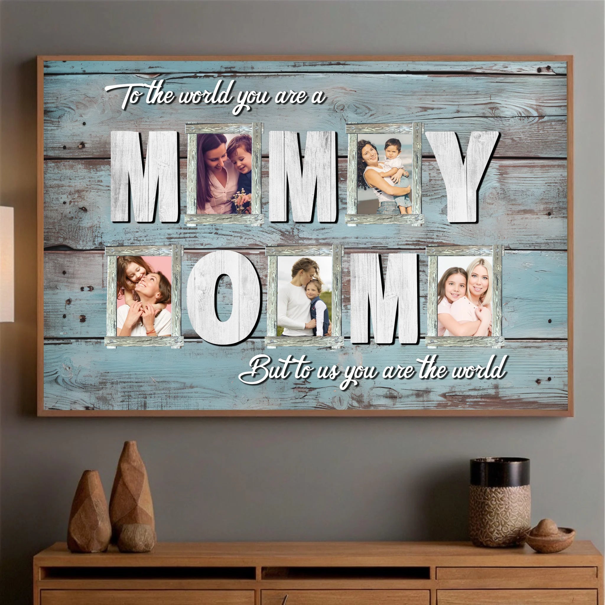 Customizable Mom Poster – Celebrate Unconditional Love - 89Prints