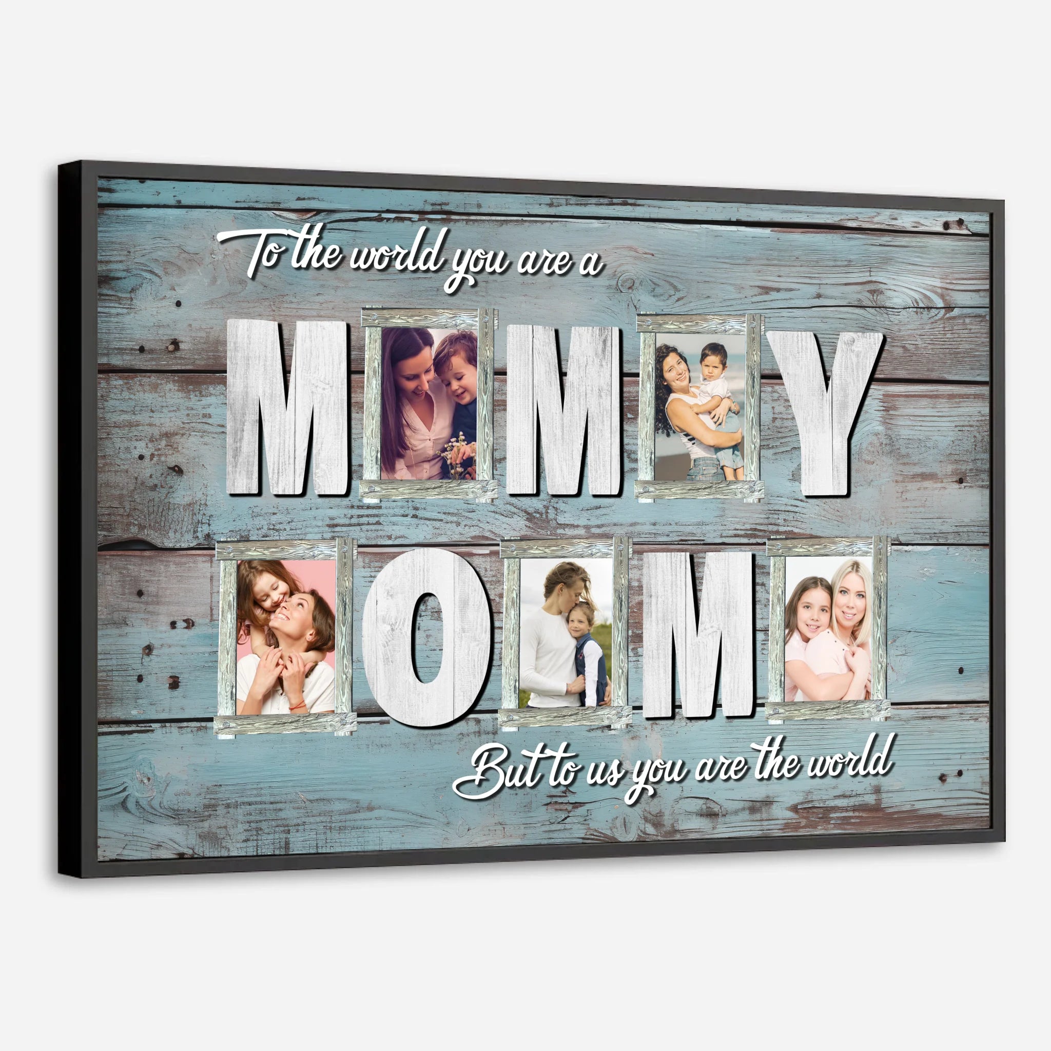 Customizable Mom Poster – Celebrate Unconditional Love - 89Prints