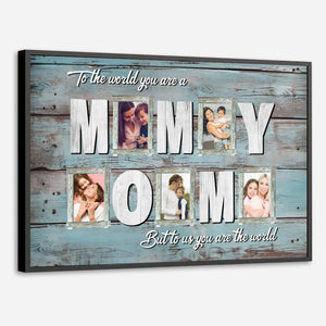 Customizable Mom Poster – Celebrate Unconditional Love - 89Prints