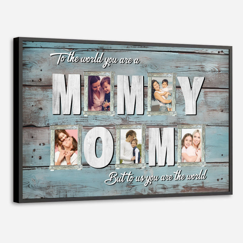 Customizable Mom Poster – Celebrate Unconditional Love - 89Prints