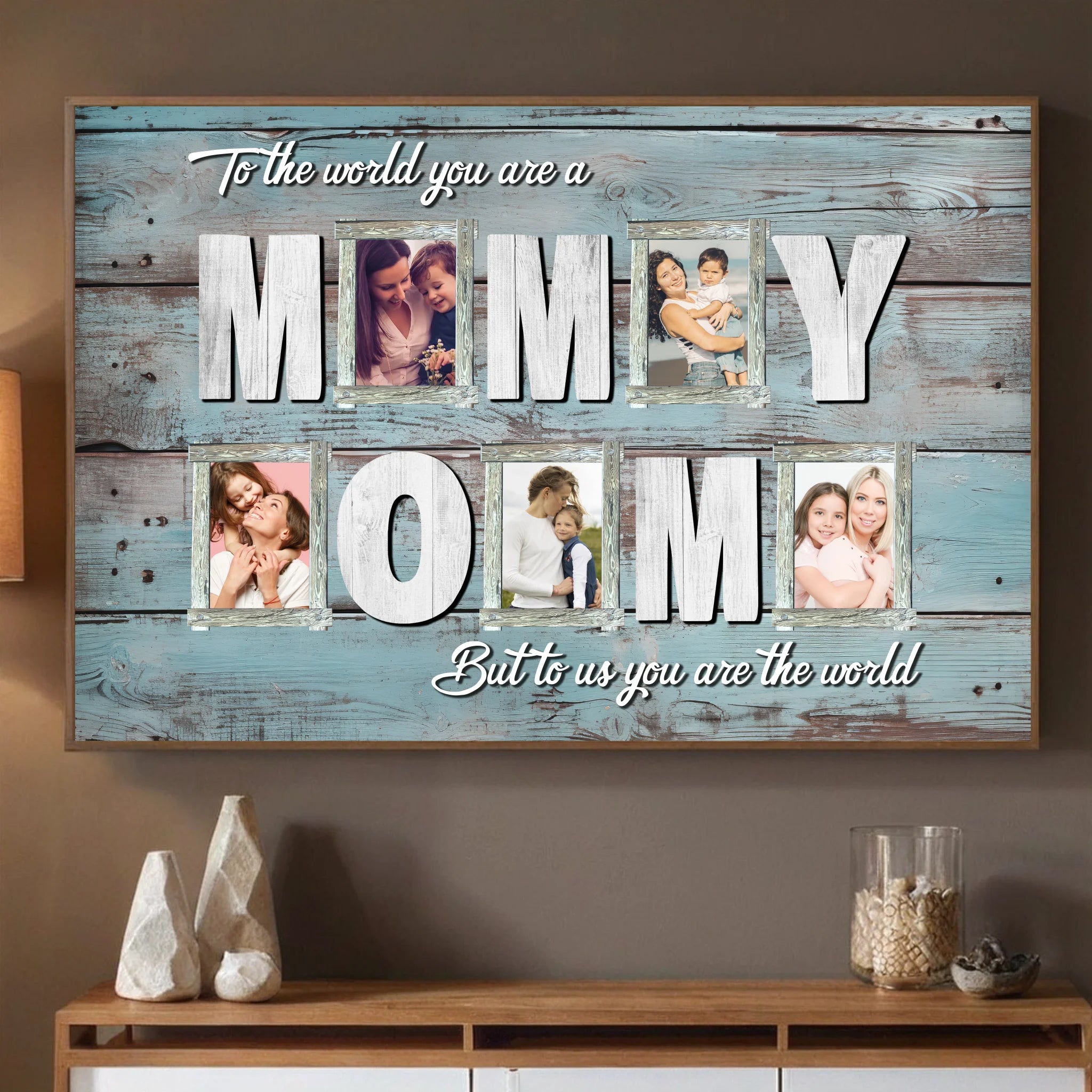 Customizable Mom Poster – Celebrate Unconditional Love - 89Prints