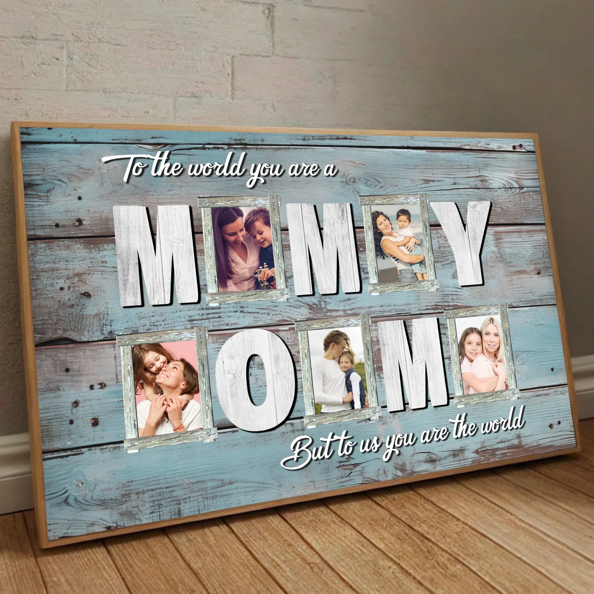 Customizable Mom Poster – Celebrate Unconditional Love - 89Prints