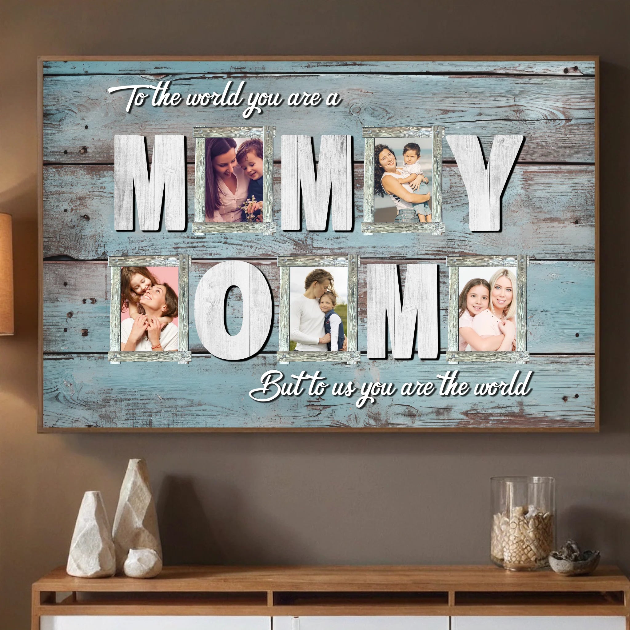 Customizable Mom Poster – Celebrate Unconditional Love - 89Prints