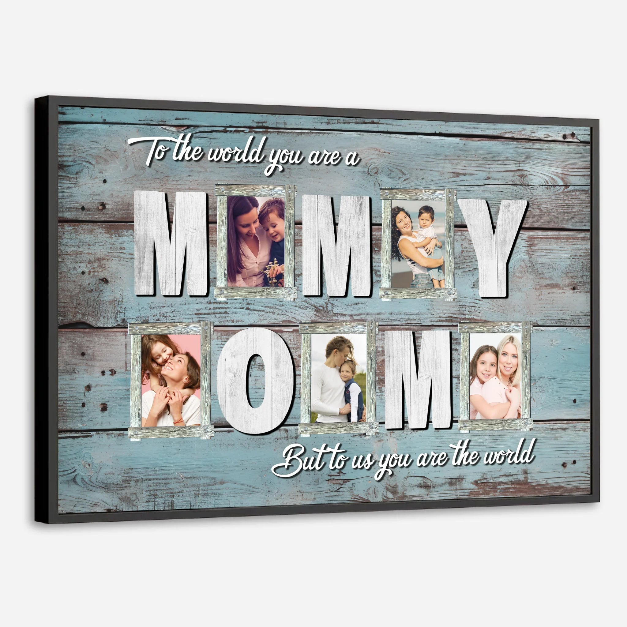 Customizable Mom Poster – Celebrate Unconditional Love - 89Prints