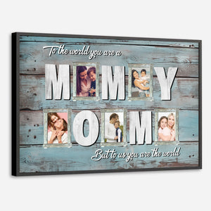 Customizable Mom Poster – Celebrate Unconditional Love - 89Prints